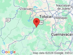Map of Site Report: Temescaltepec, Mexico